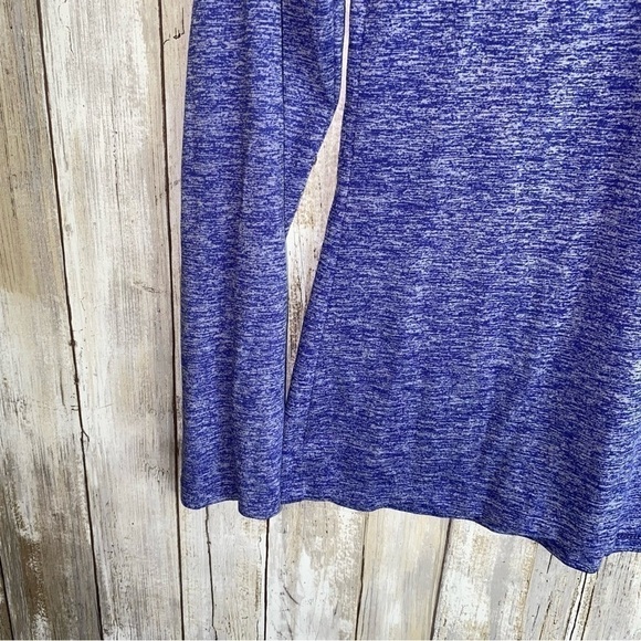 Nike Heather Purple Slip Over Lightweight Hooded Jacket - Picture 4 of 6